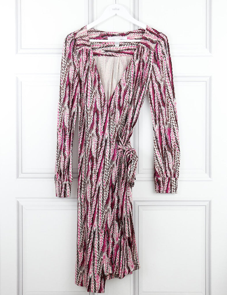 Second Hand Diane Von Furstenberg Wrap Dress For Sale- Preloved Dress – My  Wardrobe Mistakes